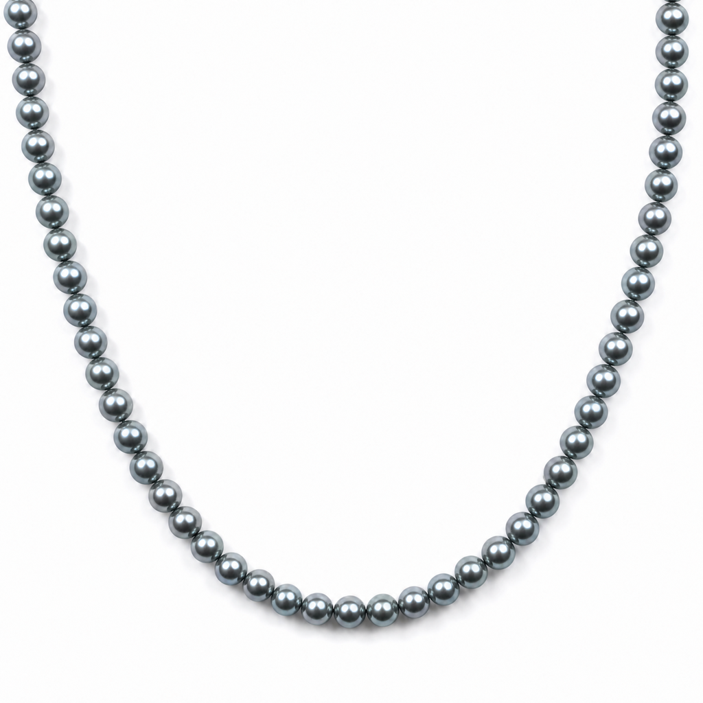 7.0-7.5mm White Freshwater Pearl Necklace - AAAA Quality