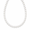 6.5-7.0mm Japanese Akoya White Pearl Necklace - AAA Quality